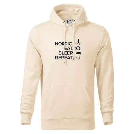 Nordic walking eat sleep