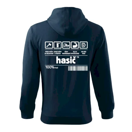 Čiarový kód - Hasič / hasička