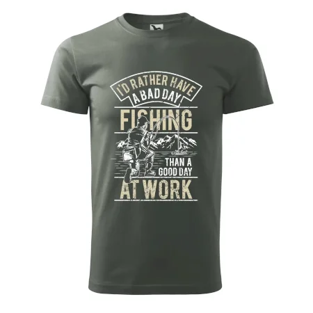 Fishing at work
