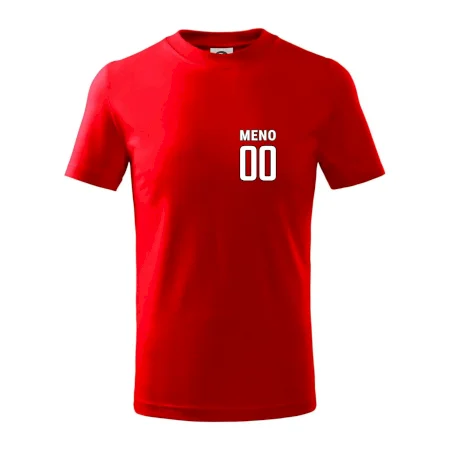 Hokejový dres - vlastné meno a číslo