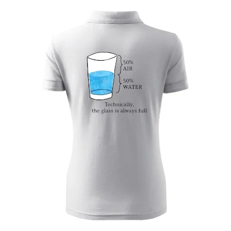 Technically, the glass is always full