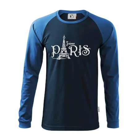 Paris nápis Eiffelovka rovný