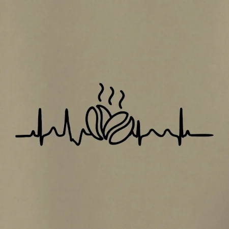 EKG zrná kávy