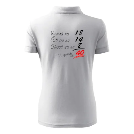 Vyzerá, cíti sa, chová sa - 40 rokov