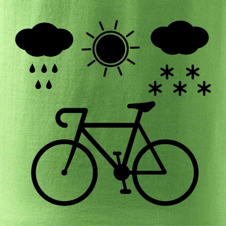 Cyklista za každého počasia