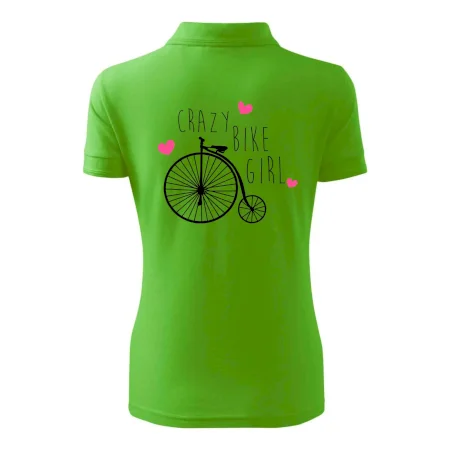Crazy bike girl