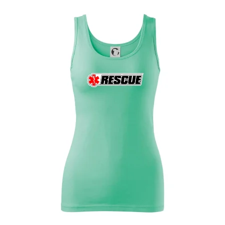 Záchranár rescue kríž červený