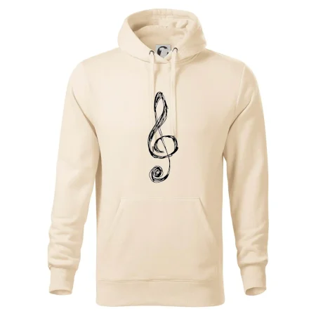 Husľový kľúč kreslený