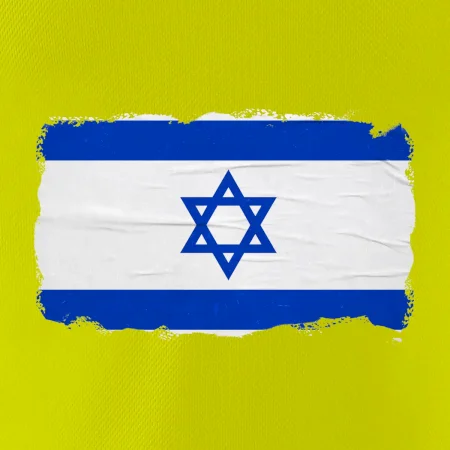 Izraelská vlajka plagát