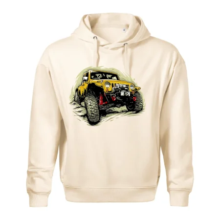 Žltý offroad s navijakom