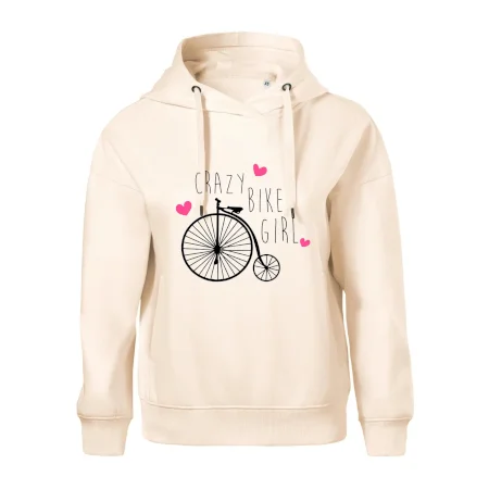 Crazy bike girl