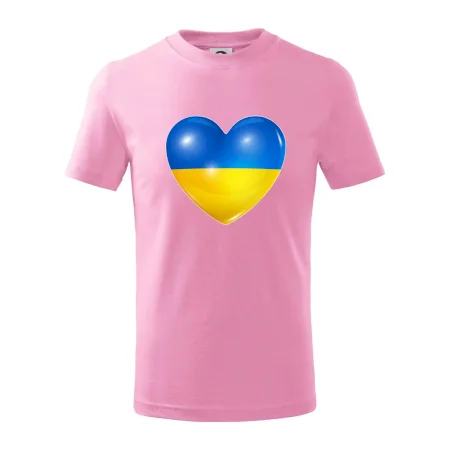 Ukrajina srdce vlajka