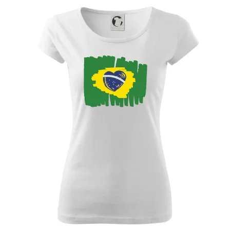 Brazília vlajka srdca