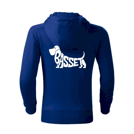 Basset nápis v tele