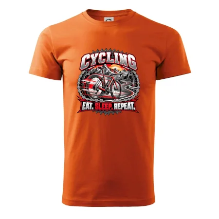 Bicykel medzi horami eat sleep repeat