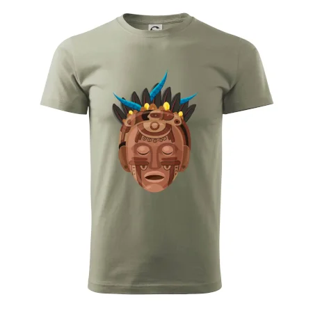 Mayová maska hnedá