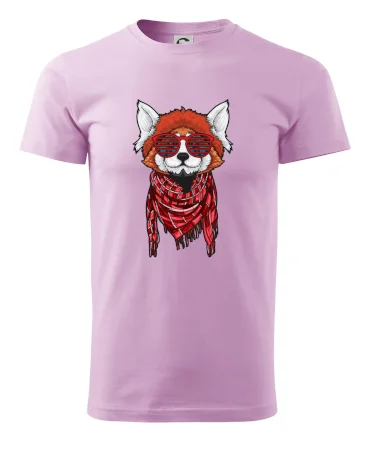 Červená panda hipster