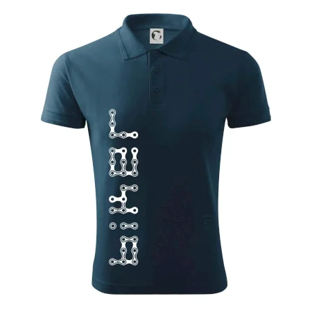 Biker nápis na výšku reťaz