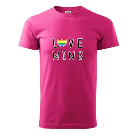 Love wins nápis
