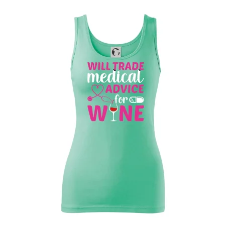 Will trade medical advice for wine