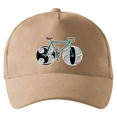 Narodeniny 30 rokov na bicykli