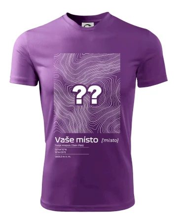 Vaše miesto - vrstevnice v obdĺžniku