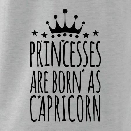 Princesses are born as Capricorn - Kozorožec