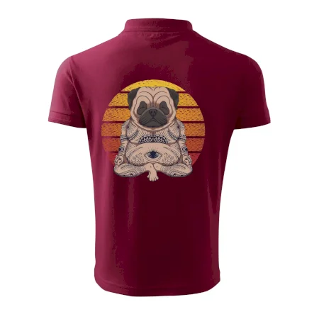Yoga meditace - pug