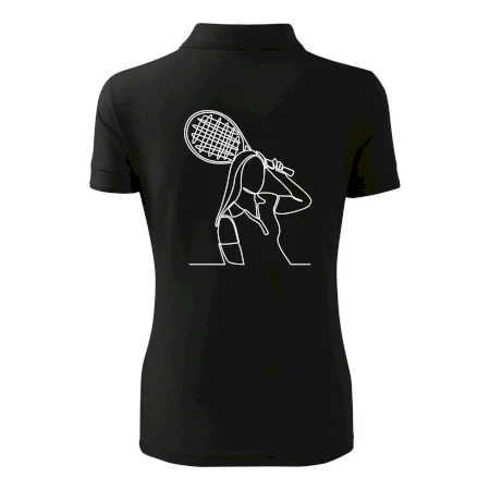 Tenistka jedným ťahom