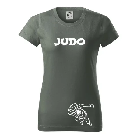 Judo nápis + postavy