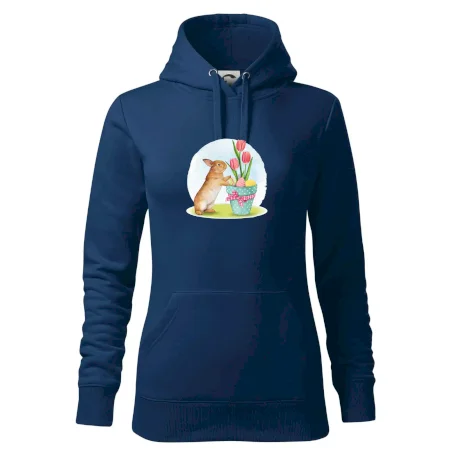 Veľkonočný zajačik tulipány