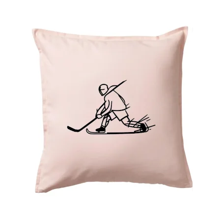 Kreslený hokejista tučnou fixkou