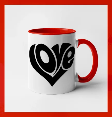 Love nápis jednoduchý