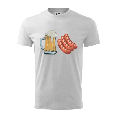 Pivo a klobása
