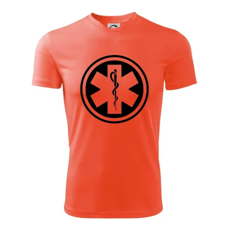 Rescue logo samostatné guľaté