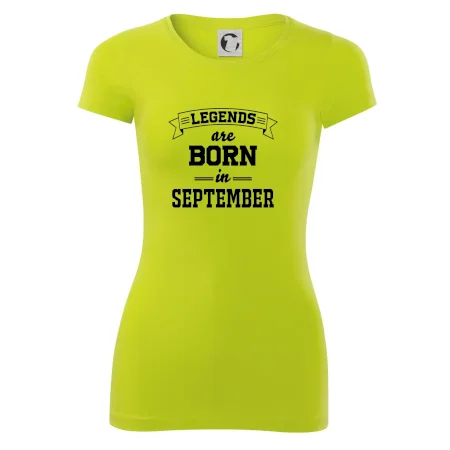 Legends are born in September