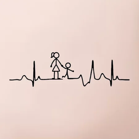 Ekg mamička a chlapec