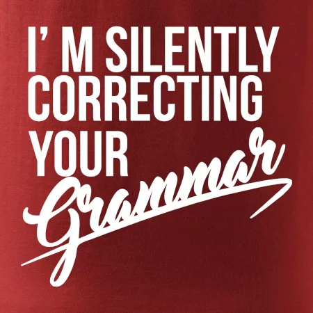 Correcting grammar