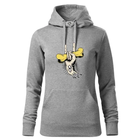 Rocková ruka kosť a oko