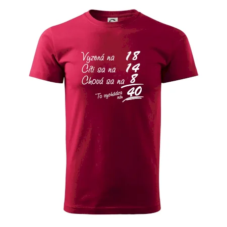 Vyzerá, cíti sa, chová sa - 40 rokov