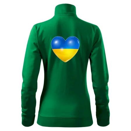Ukrajina srdce vlajka