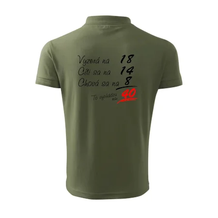 Vyzerá, cíti sa, chová sa - 40 rokov