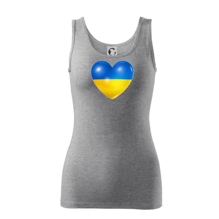 Ukrajina srdce vlajka