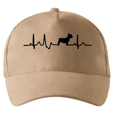 EKG Francouzský buldoček z boku