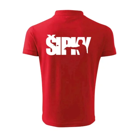 Šípky - nápis so šípkarom