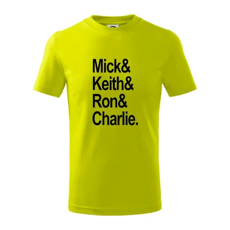 Mick Keith Ron Charlie