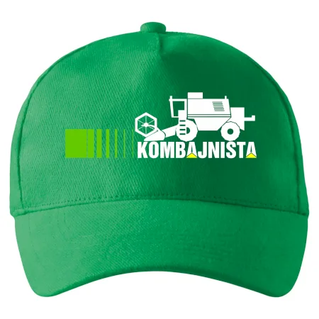 Kombajnista zelená a žltá