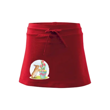 Veľkonočný zajačik tulipány