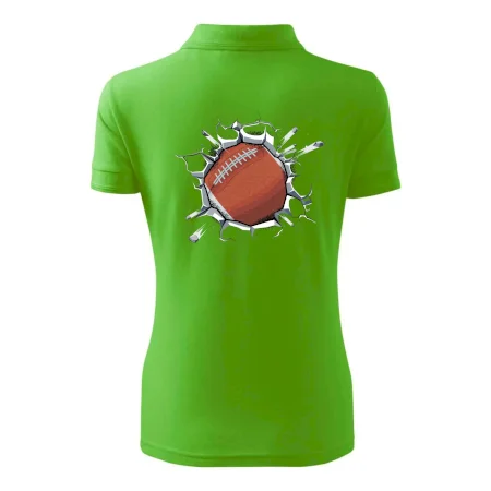 Americký futbal lopta v triku