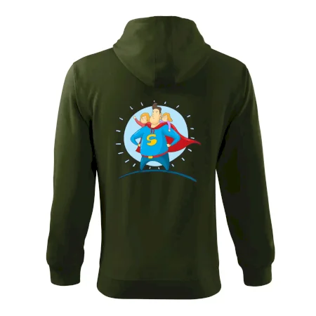 Ocko superman - dievča a dievča